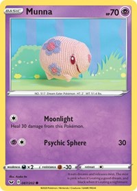 Munna (87) - SWSH01: Sword & Shield Base Set (SWSH01)