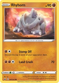 Rhyhorn (97) - SWSH01: Sword & Shield Base Set (SWSH01)