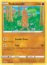 Sudowoodo (100) - SWSH01: Sword & Shield Base Set (SWSH01)