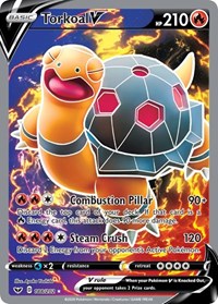 Torkoal V Full Art (188) - SWSH01: Sword & Shield Base Set (SWSH01)