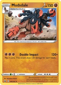 Mudsdale (106) - SWSH01: Sword & Shield Base Set (SWSH01)
