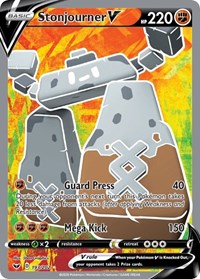 Stonjourner V Full Art (193) - SWSH01: Sword & Shield Base Set (SWSH01)