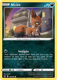 Nickit (125) - SWSH01: Sword & Shield Base Set (SWSH01)