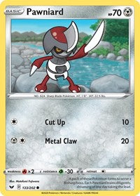 Pawniard (133) - SWSH01: Sword & Shield Base Set (SWSH01)