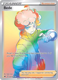 Bede Secret (207) - SWSH01: Sword & Shield Base Set (SWSH01)