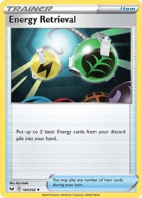 Energy Retrieval (160) - SWSH01: Sword & Shield Base Set (SWSH01)