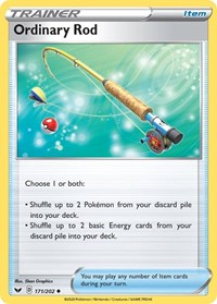 Ordinary Rod (171) - SWSH01: Sword & Shield Base Set (SWSH01)