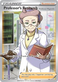 Professors Research Professor Magnolia Full Art (201) - SWSH01: Sword & Shield Base Set (SWSH01)