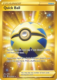 Quick Ball Secret (216) - SWSH01: Sword & Shield Base Set (SWSH01)