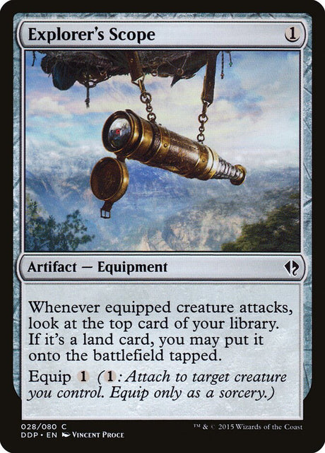 Explorer's Scope (28) - Duel Decks: Zendikar vs. Eldrazi (DDP)