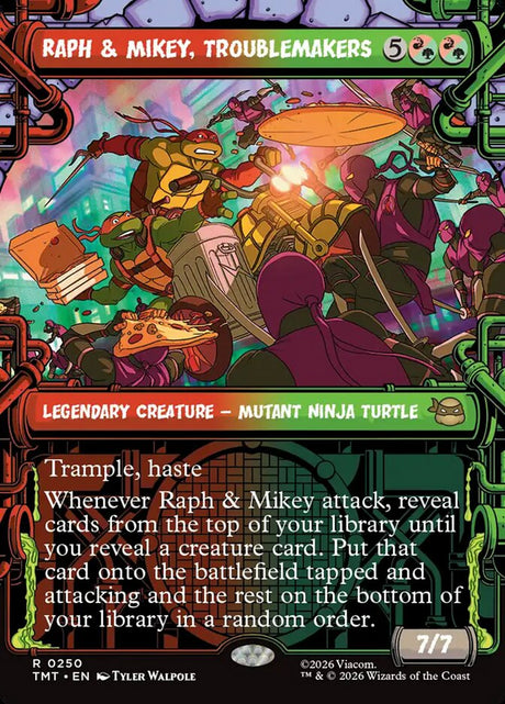 Raph & Mikey, Troublemakers (250) - Teenage Mutant Ninja Turtles (TMT)