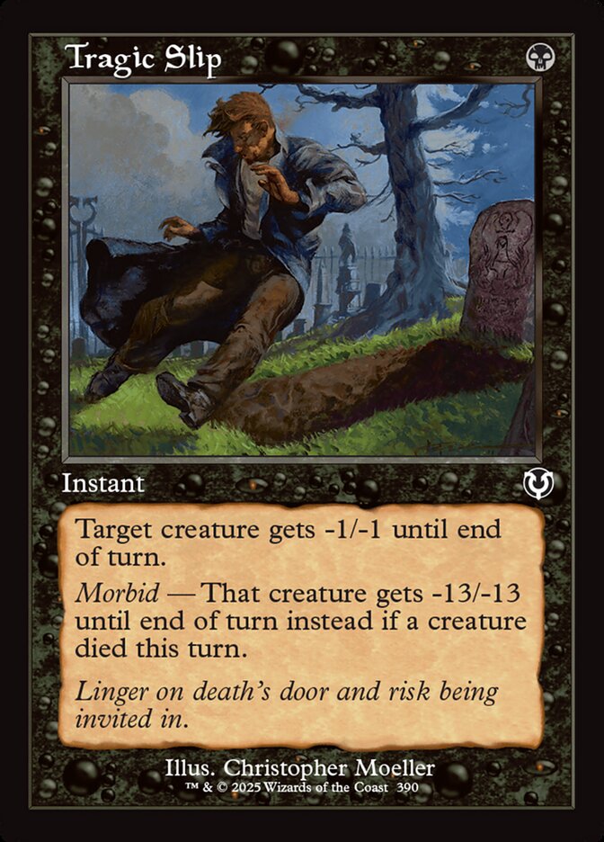 Tragic Slip - [Foil, Retro Frame] Innistrad Remastered (INR)