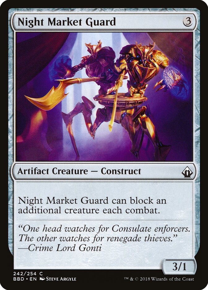 Night Market Guard (242) - Battlebond (BBD)