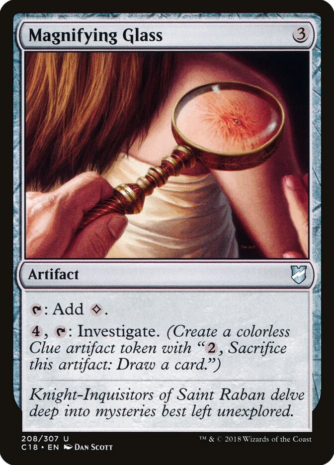 Magnifying Glass (208) - Commander 2018 (C18)
