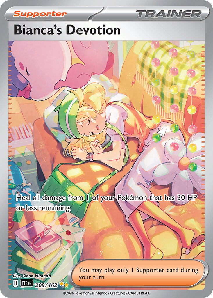 Bianca's Devotion (209/162) - [Special Illustration Rare] Temporal Forces (TEF)