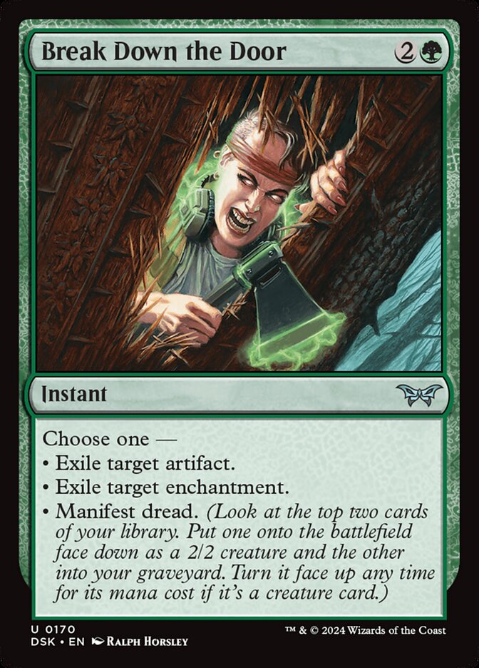Break Down the Door - [Foil] Duskmourn: House of Horror (DSK)