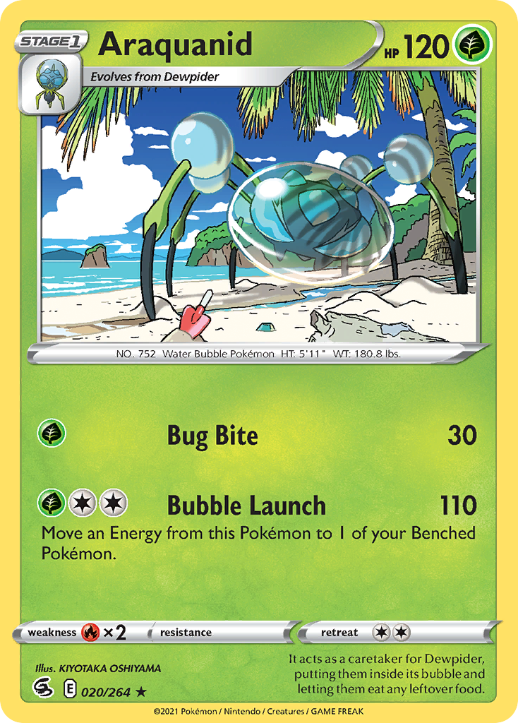 Araquanid (20/264) - Fusion Strike (FST)