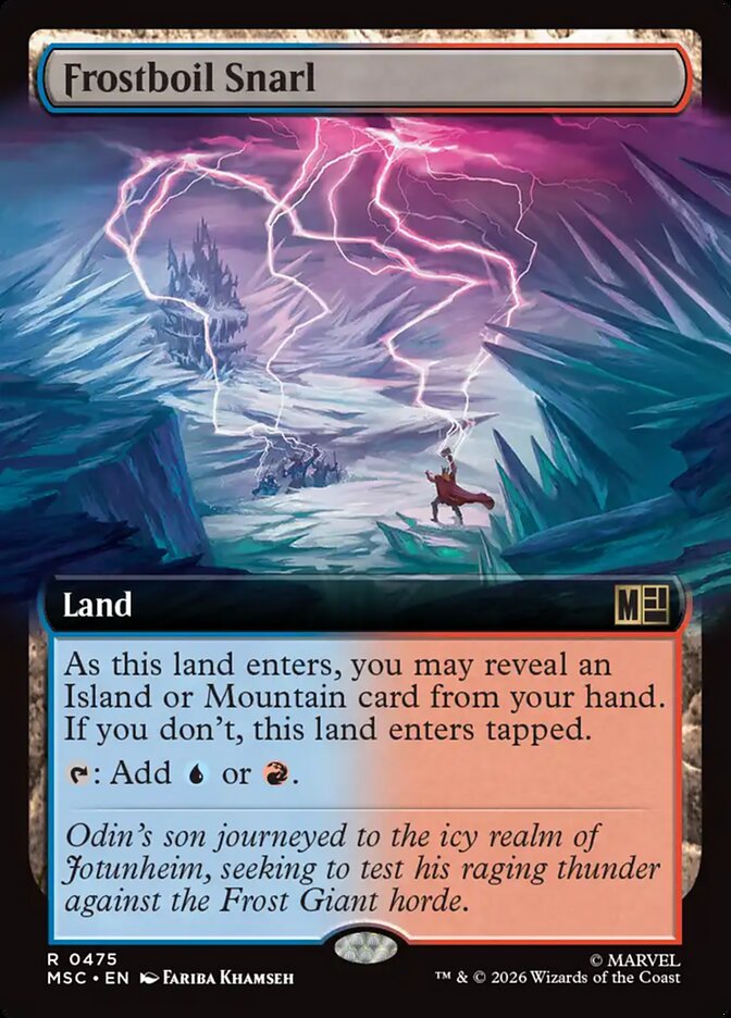 Frostboil Snarl (475) - Marvel Super Heroes Commander (MSC)