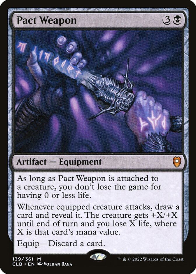 Pact Weapon (139) - Commander Legends: Battle for Baldur's Gate (CLB)