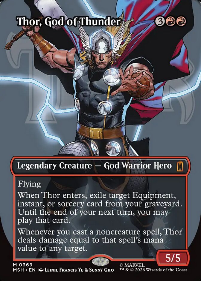 Thor, God of Thunder (369) - Marvel Super Heroes (MSH)