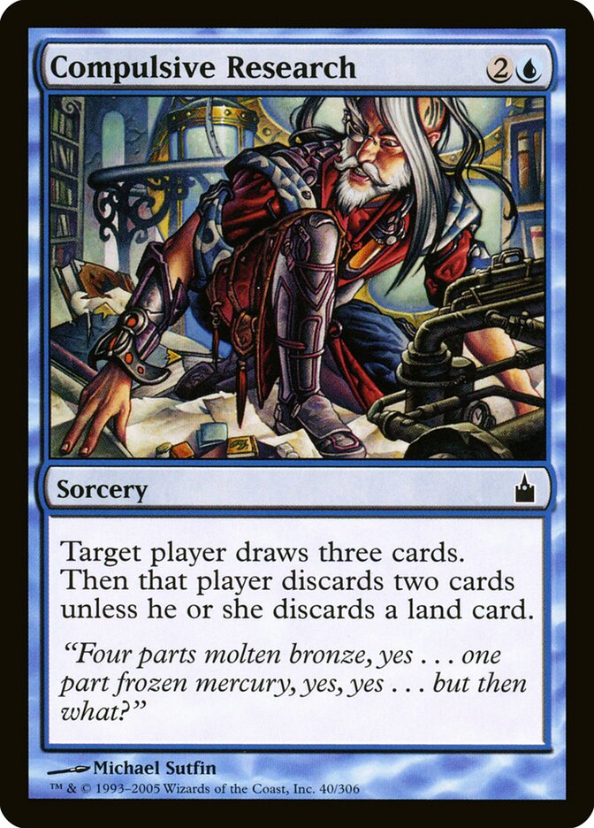 Compulsive Research (40) - Ravnica: City of Guilds (RAV)
