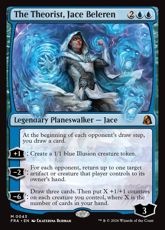The Theorist, Jace Beleren (43) - Reality Fracture (FRA)