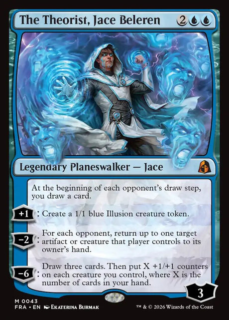 The Theorist, Jace Beleren (43) - Reality Fracture (FRA)
