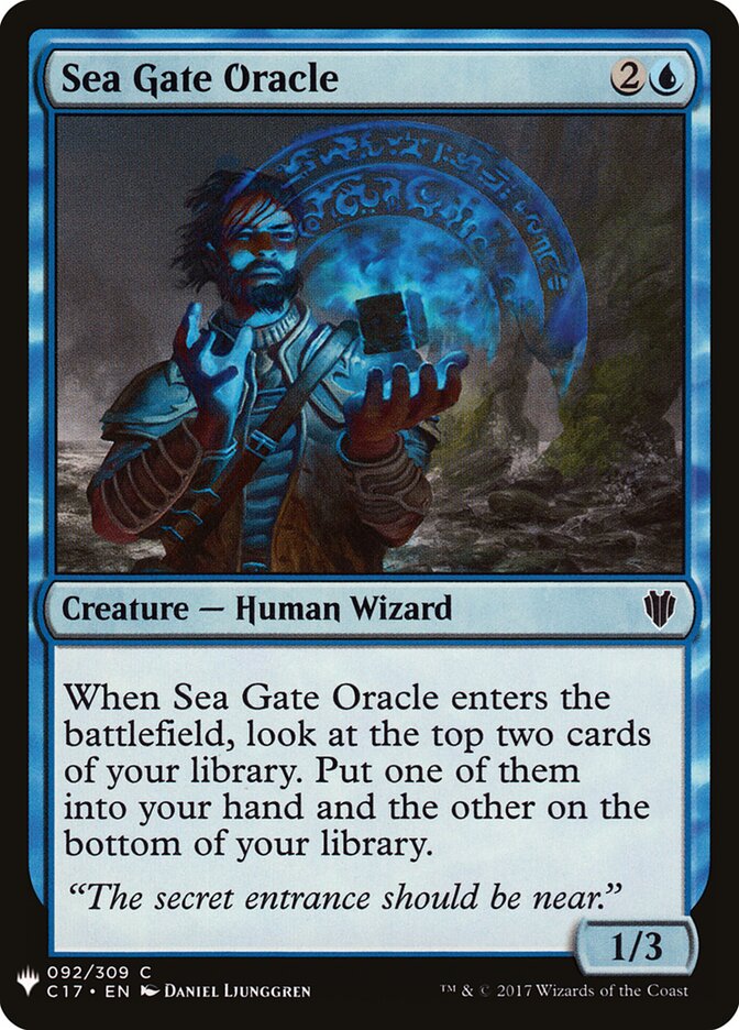 Sea Gate Oracle (C17-92) - The List (PLST)