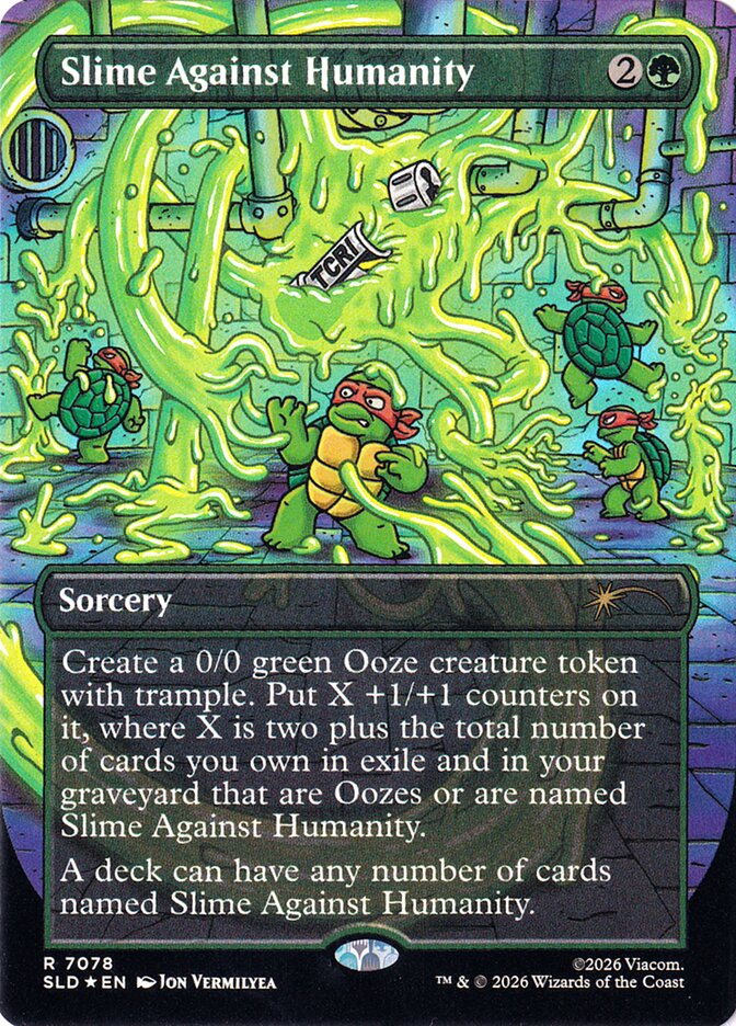 Slime Against Humanity (7078) - Secret Lair Drop (SLD)