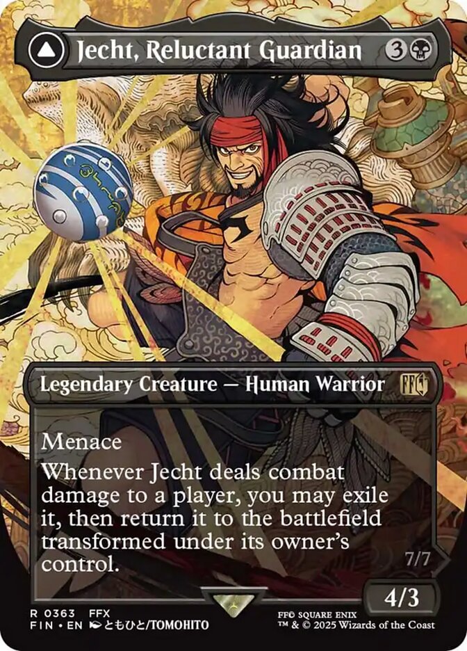 Jecht, Reluctant Guardian // Braska's Final Aeon (363) - [Borderless] Final Fantasy (FIN)