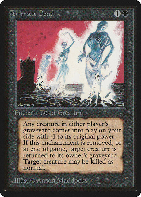 Animate Dead (93) - Limited Edition Beta (LEB)