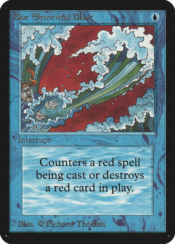 Blue Elemental Blast (49) - Limited Edition Alpha (LEA)