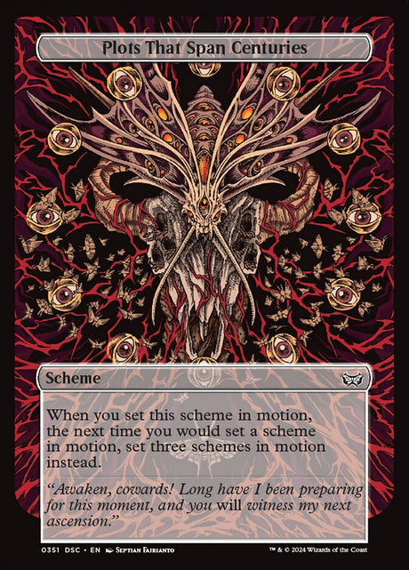 Plots That Span Centuries (351) - Duskmourn: House of Horror Commander (DSC)