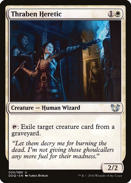 Thraben Heretic (20) - Duel Decks: Blessed vs. Cursed (DDQ)