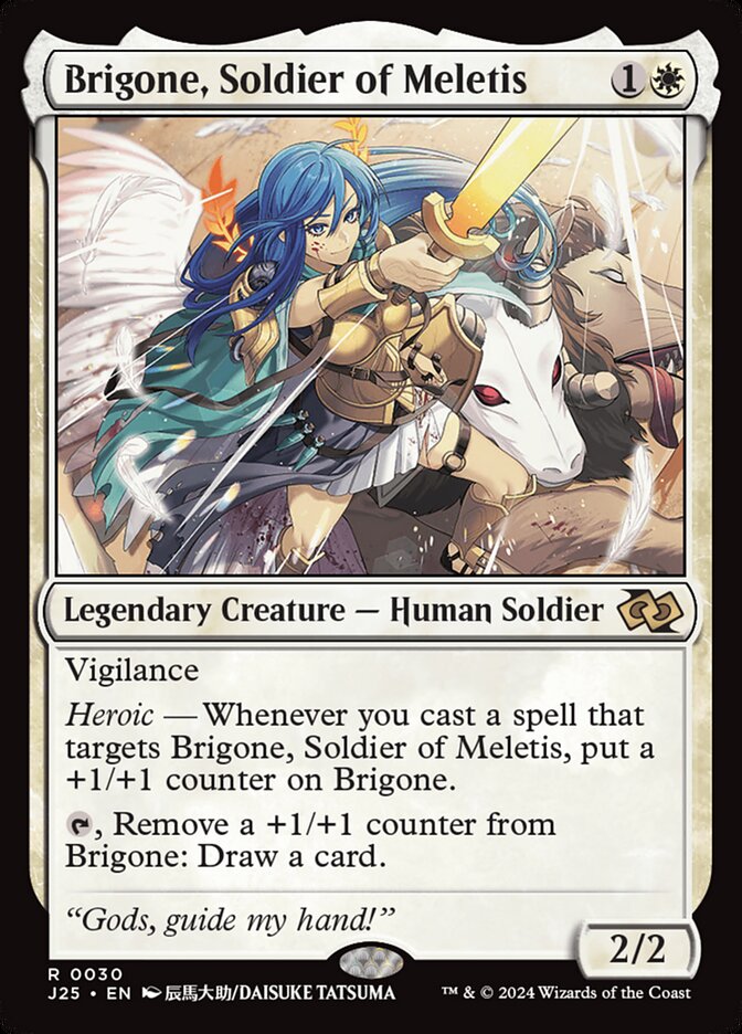 Brigone, Soldier of Meletis (30) - Foundations Jumpstart (J25)