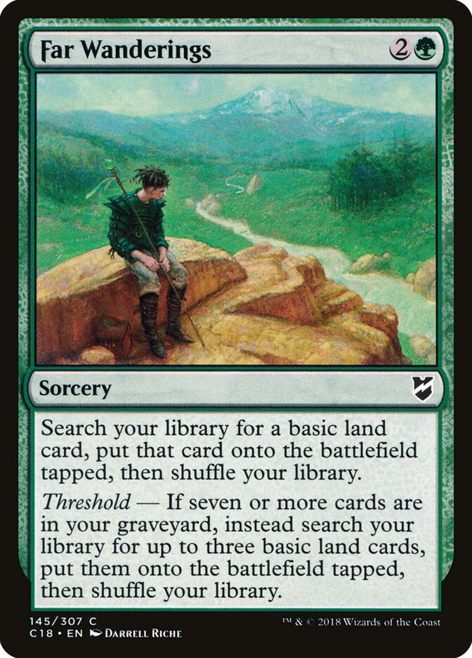 Far Wanderings (145) - Commander 2018 (C18)