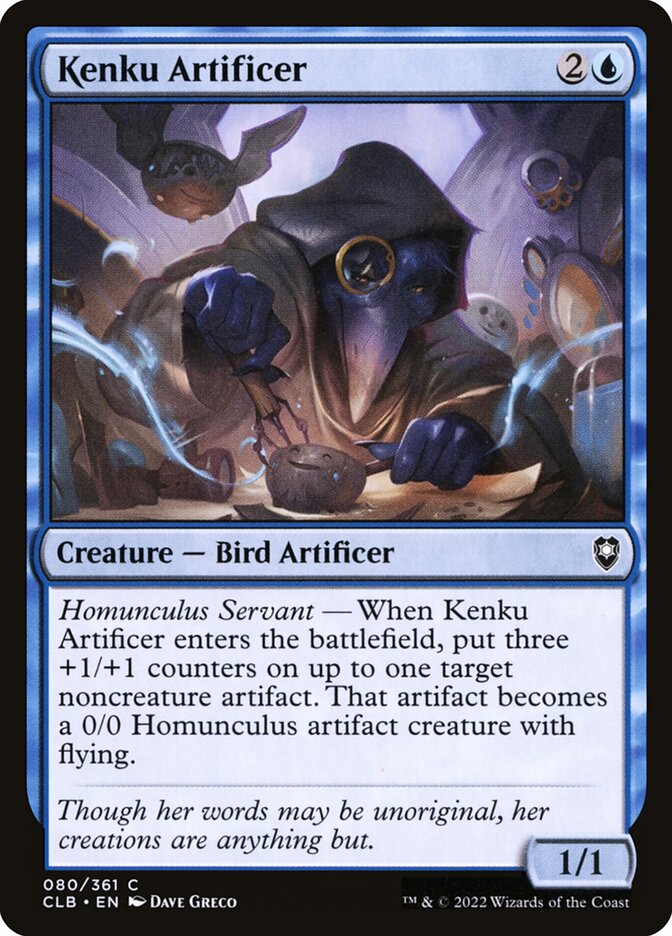 Kenku Artificer (80) - Commander Legends: Battle for Baldur's Gate (CLB)