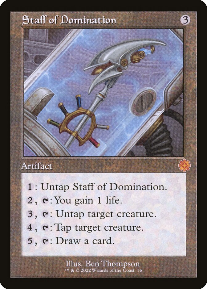 Staff of Domination (56) - The Brothers' War Retro Artifacts (BRR)