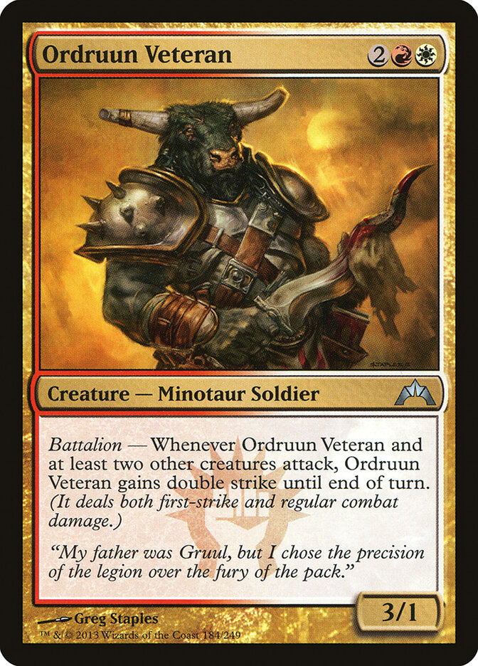 Ordruun Veteran (184) - Gatecrash (GTC)