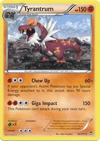 Tyrantrum - 62/111 (Cosmos Holo) (62) - Miscellaneous Cards & Products (MCAP)