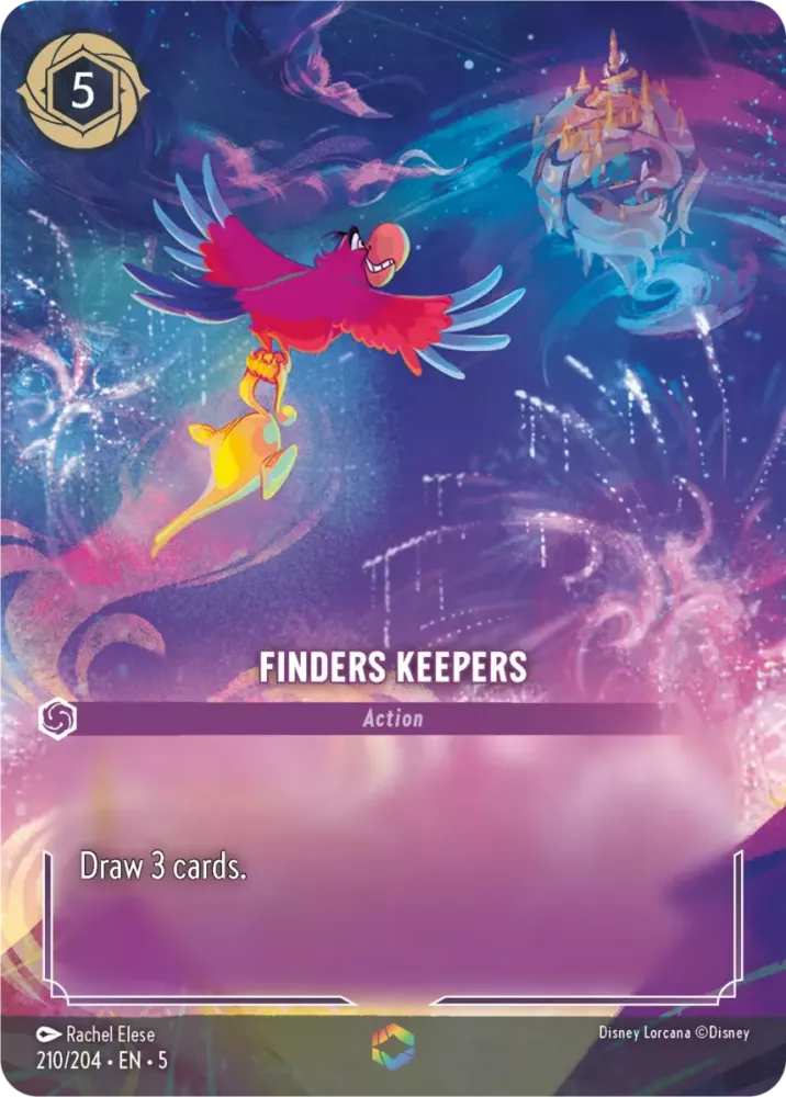 Finder's Keepers - [Foil, Enchanted] Shimmering Skies (5)