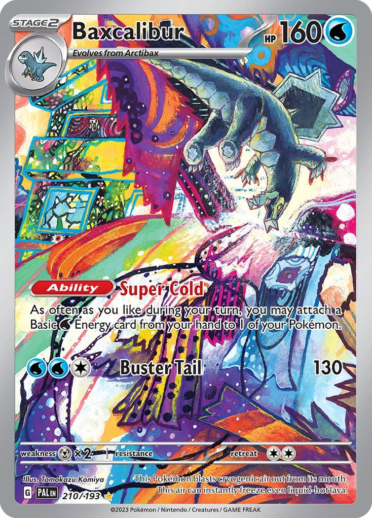 Baxcalibur (210/193) - [Illustration Rare] Paldea Evolved (PAL)