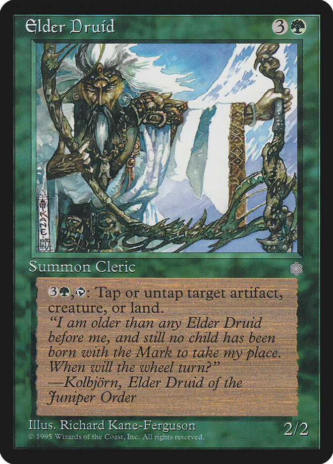 Elder Druid (232) - Ice Age (ICE)