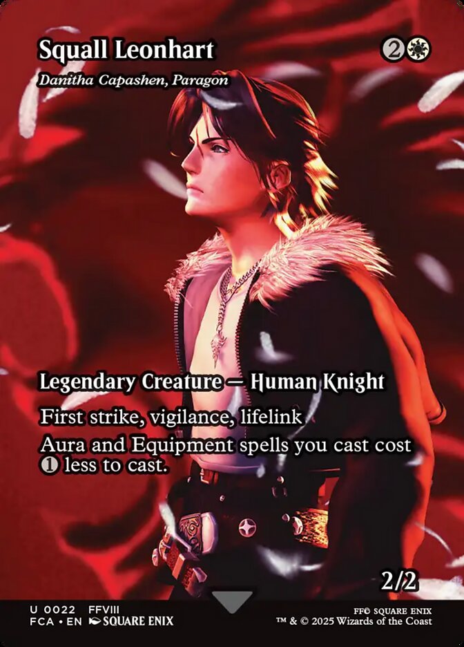 Squall Leonhart - Danitha Capashen, Paragon (22) - [Foil, Borderless] Final Fantasy: Through the Ages (FCA)