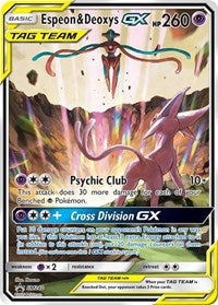 Espeon and Deoxys GX (SM240) - SM Promos (SMP)