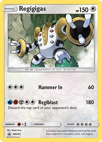 Regigigas (SM243) - SM Promos (SMP)