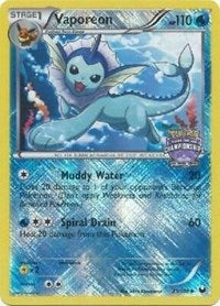 Vaporeon - 25/108 (State Championships) (25) - League & Championship Cards (PR)