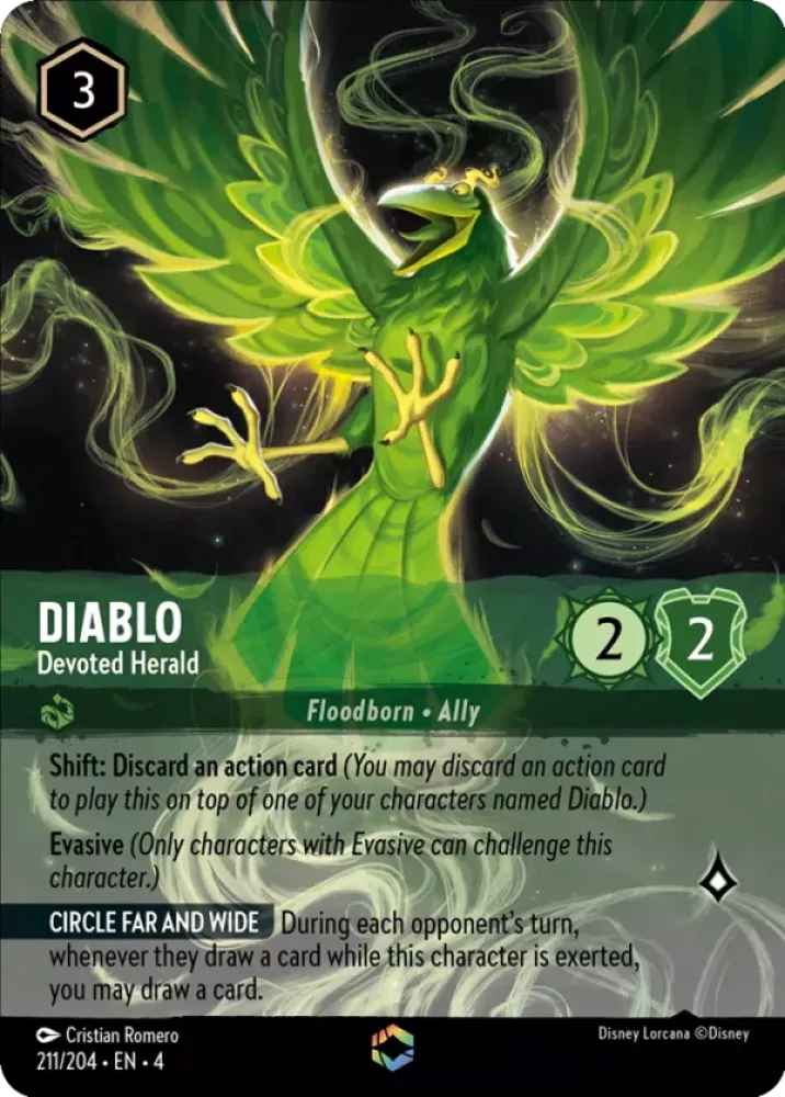 Diablo - Devoted Herald - [Foil, Enchanted] Ursula's Return (4)