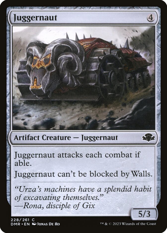 Juggernaut (228) - Dominaria Remastered (DMR)