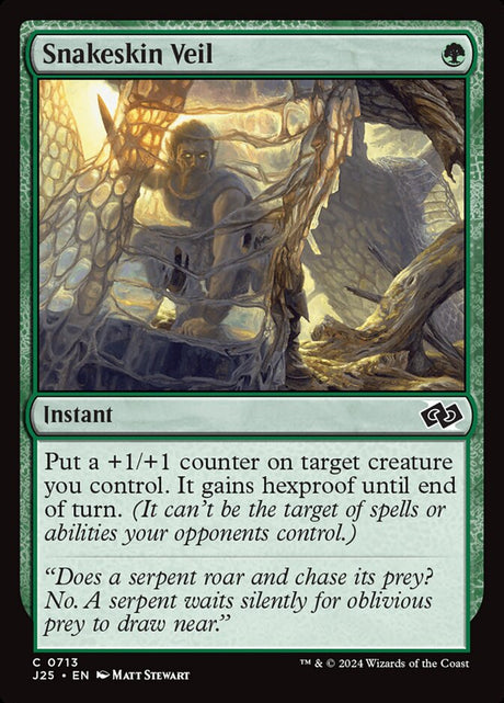 Snakeskin Veil (713) - Foundations Jumpstart (J25)